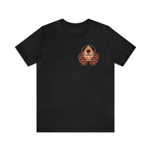 Load image into Gallery viewer, Traditional Tattoo Ouija Planchette Unisex Jersey Short Sleeve Tee