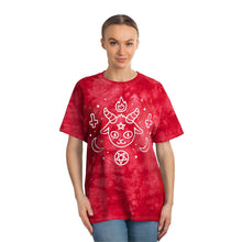 Load image into Gallery viewer, Cute Satanic Tie-Dye Tee, Crystal, Unisex Tee