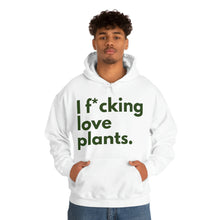 Load image into Gallery viewer, I F*cking Love Plants Unisex Heavy Blend™ Hooded Sweatshirt