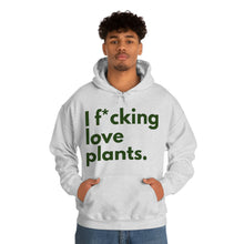 Load image into Gallery viewer, I F*cking Love Plants Unisex Heavy Blend™ Hooded Sweatshirt