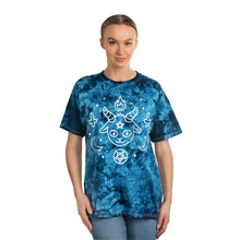 Load image into Gallery viewer, Cute Satanic Tie-Dye Tee, Crystal, Unisex Tee