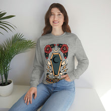 Load image into Gallery viewer, Traditional Tattoo Coffin Cute Unisex Heavy Blend Crewneck Sweatshirt