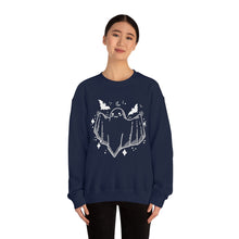 Load image into Gallery viewer, Cute Halloween Ghost Unisex Heavy Blend™ Crewneck Sweatshirt