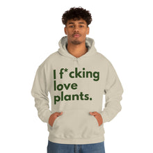Load image into Gallery viewer, I F*cking Love Plants Unisex Heavy Blend™ Hooded Sweatshirt