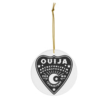 Load image into Gallery viewer, Ouija Planchette Hanging Ceramic Ornaments