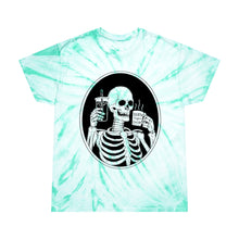 Load image into Gallery viewer, Death Before Decaf Tie-Dye Tee