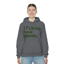 Load image into Gallery viewer, I F*cking Love Plants Unisex Heavy Blend™ Hooded Sweatshirt