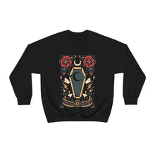 Load image into Gallery viewer, Traditional Tattoo Coffin Cute Unisex Heavy Blend Crewneck Sweatshirt