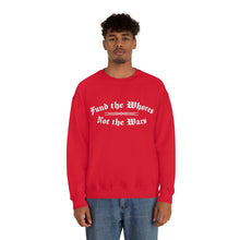 Load image into Gallery viewer, Fund The Whores Not The Wars Unisex Fleece Sweatshirt