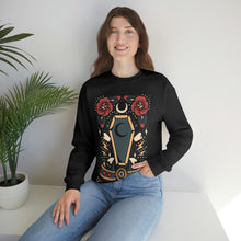 Load image into Gallery viewer, Traditional Tattoo Coffin Cute Unisex Heavy Blend Crewneck Sweatshirt