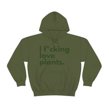 Load image into Gallery viewer, I F*cking Love Plants Unisex Heavy Blend™ Hooded Sweatshirt