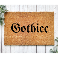 Load image into Gallery viewer, Gothicc Coir Doormat 18x30 Inch