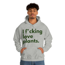 Load image into Gallery viewer, I F*cking Love Plants Unisex Heavy Blend™ Hooded Sweatshirt
