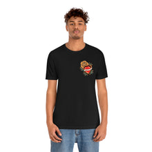 Load image into Gallery viewer, Traditonal Tattoo Love Valentine Unisex Jersey Short Sleeve Tee