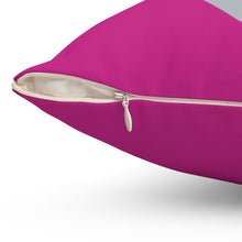 Load image into Gallery viewer, It's Not A Whore House, It's A Whore Home Pink Spun Polyester Square Pillow