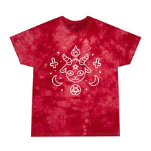 Load image into Gallery viewer, Cute Satanic Tie-Dye Tee, Crystal, Unisex Tee