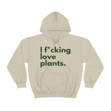 Load image into Gallery viewer, I F*cking Love Plants Unisex Heavy Blend™ Hooded Sweatshirt