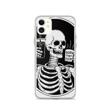 Load image into Gallery viewer, Death Before Decaf iPhone Case