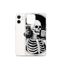 Load image into Gallery viewer, Death Before Decaf iPhone Case
