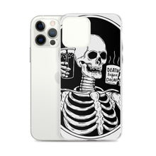 Load image into Gallery viewer, Death Before Decaf iPhone Case