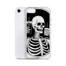 Load image into Gallery viewer, Death Before Decaf iPhone Case