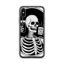 Load image into Gallery viewer, Death Before Decaf iPhone Case