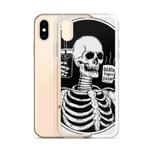 Load image into Gallery viewer, Death Before Decaf iPhone Case
