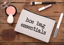 Load image into Gallery viewer, Hoe Bag Essentials Makeup Bag Zipper Pouch