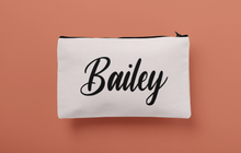 Load image into Gallery viewer, Personalized Custom Name Makeup Bag