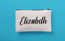 Load image into Gallery viewer, Personalized Custom Name Makeup Bag