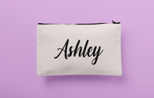 Load image into Gallery viewer, Personalized Custom Name Makeup Bag