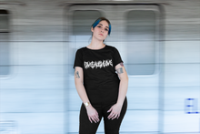 Load image into Gallery viewer, Live Laugh Love Death Metal Font Metalhead Unisex Jersey Short Sleeve Tee