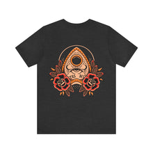 Load image into Gallery viewer, Traditional Tattoo Ouija Planchette Unisex Jersey Short Sleeve Tee
