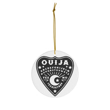 Load image into Gallery viewer, Ouija Planchette Hanging Ceramic Ornaments
