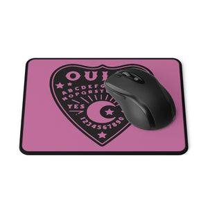 Pink Ouija Planchette Non-Slip Mouse Pads