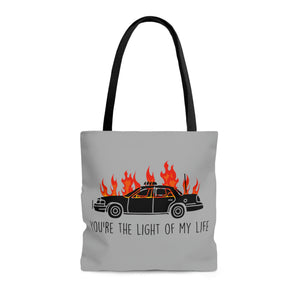 You're The Light Of My Life Acab Anarchy cop car AOP Tote Bag