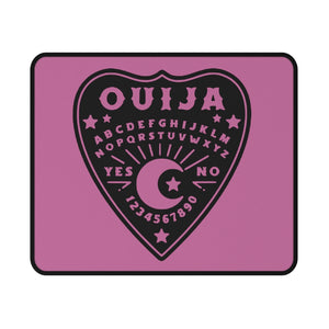Pink Ouija Planchette Non-Slip Mouse Pads