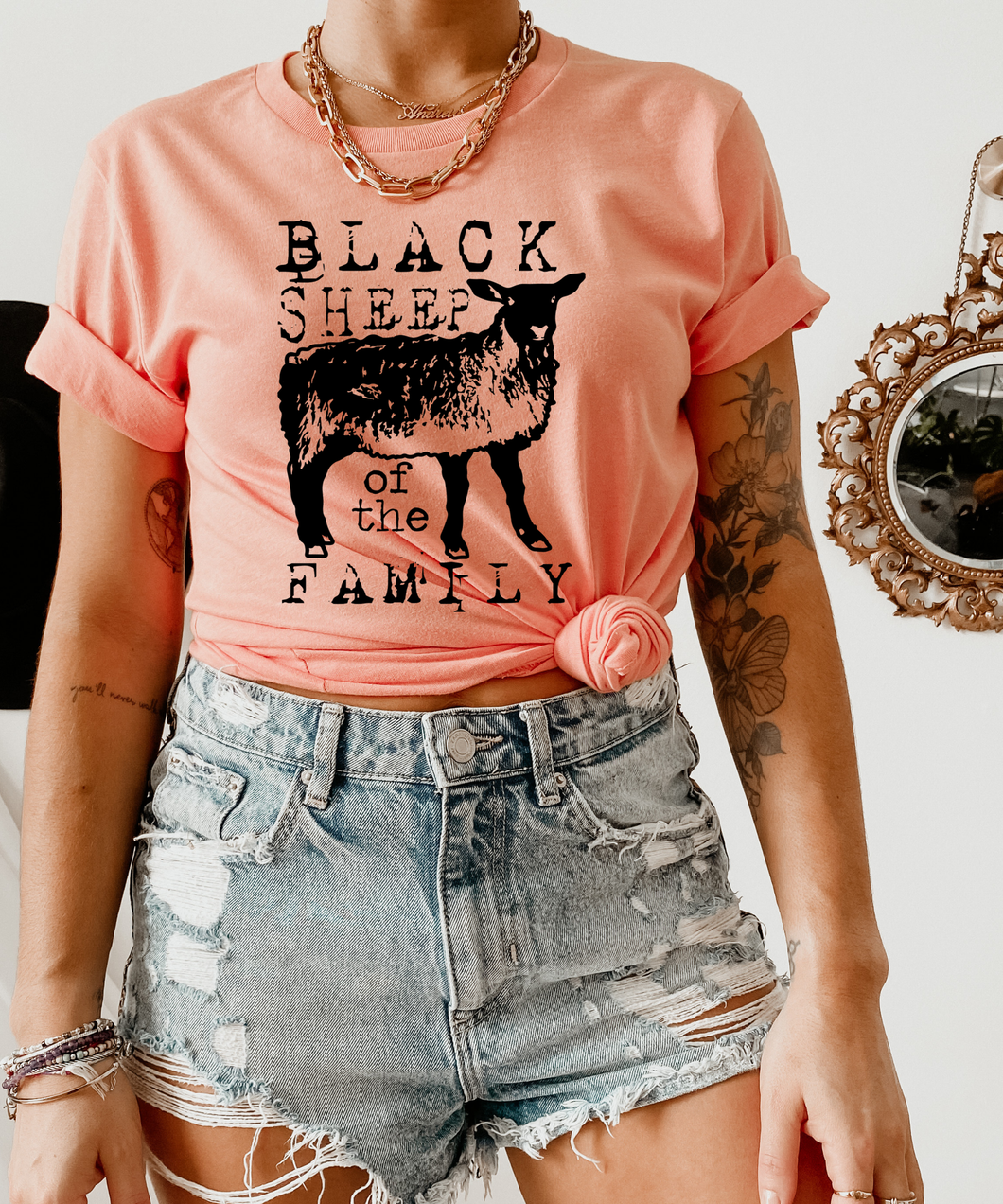 Black Sheep Of The Family Unisex Tee