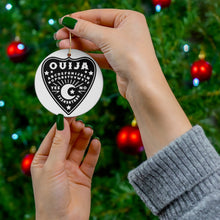 Load image into Gallery viewer, Ouija Planchette Hanging Ceramic Ornaments
