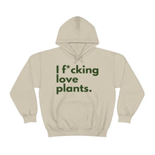 Load image into Gallery viewer, I F*cking Love Plants Unisex Heavy Blend™ Hooded Sweatshirt
