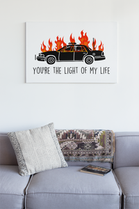 Light of My Life ACAB Funny Anarchy Print Premium Matte Vertical Posters
