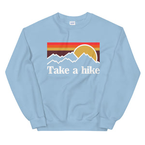 Take a Hike Crewneck Unisex Sweatshirt