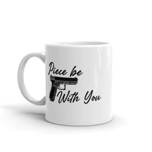 Load image into Gallery viewer, Piece Be With You Coffee Cup White glossy mug
